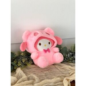 Sanrio‎ Hello Kitty Melody plush Kawaii pink 8" stuffed animal